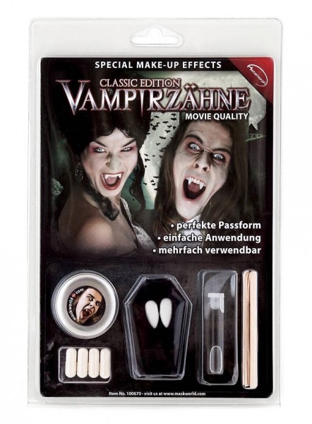 Scary Vampire Teeth Deluxe