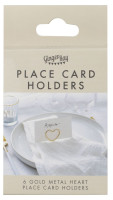 Preview: 6 place card holders Modern Luxe