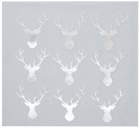Anteprima: 20 tovaglioli d'argento Mindful Christmas Deer
