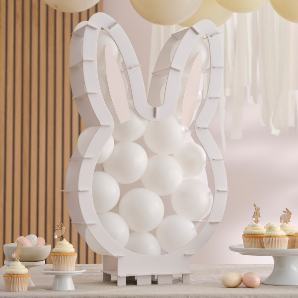 Easter dream bunny shape balloon stand