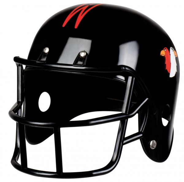 Football helmet Trevor black-red