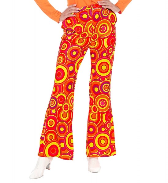 Pantaloni arancioni anni '70