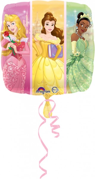 Folienballon Disney Prinzessinnen-Träume eckig 2