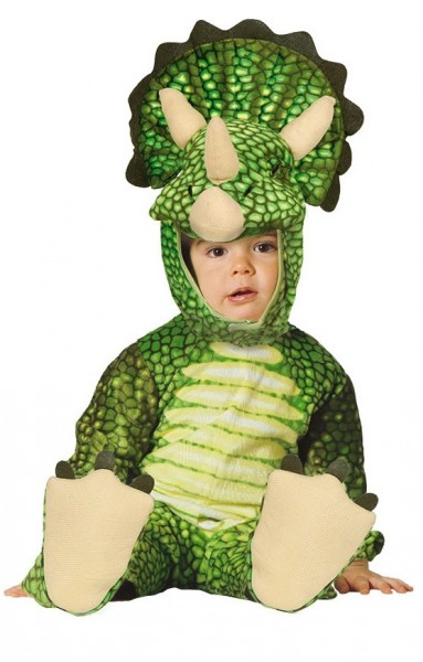 Disfraz de mini dinosaurio para bebé