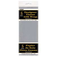 Preview: 5 wrapping paper sections Celebration Silver