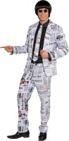 Preview: Newspaper journalist men's suit costume