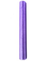 Tela de organza Julie violeta 9m x 36cm