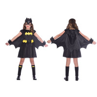 Vorschau: Batgirl Lizenz Kostüm für Mädchen