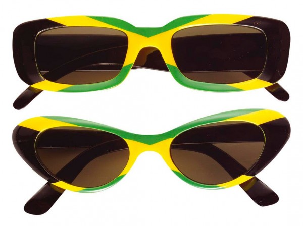 Stylische Jamaika Sonnenbrille
