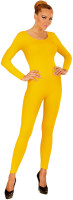 Preview: Long sleeved bodysuit for women yellow