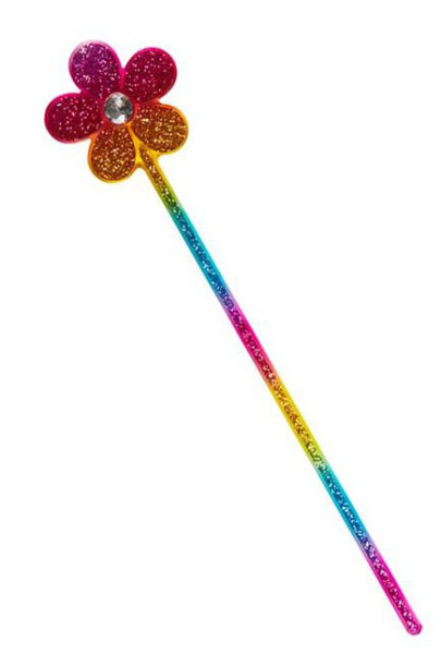 Colorful Hollyann flower stick