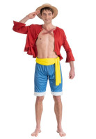 Jednoczęściowy kostium męski Luffy'ego