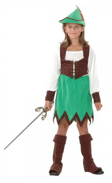 Disfraz infantil de Robinia Hood