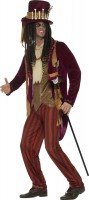 Förhandsgranskning: Galen voodoo trollkarl premium herrkostym