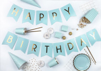 Preview: 6 Cheerful Birthday Snack Boxes mint turquoise