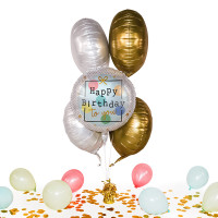 Vorschau: Heliumballon in der Box Birthday Present