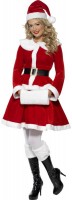 Voorvertoning: Sexy Santa Christmas vrouw kostuum