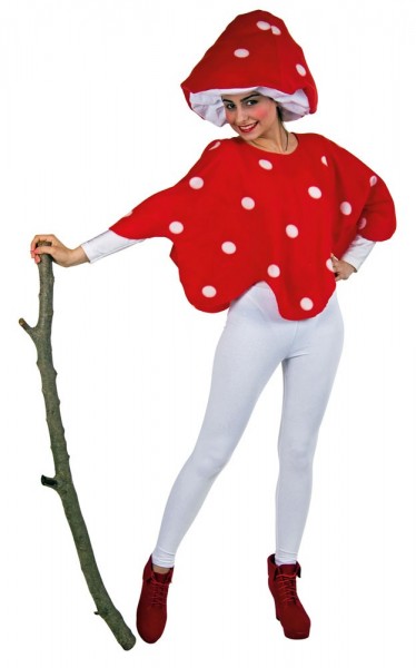 Poisonous toadstool ladies costume