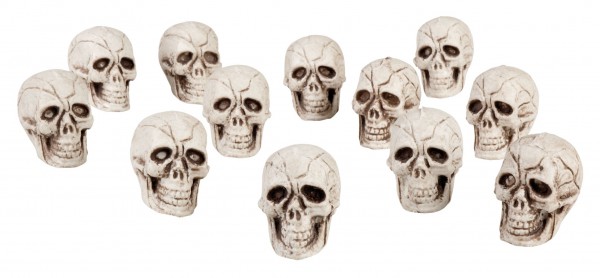12 crânes effrayants