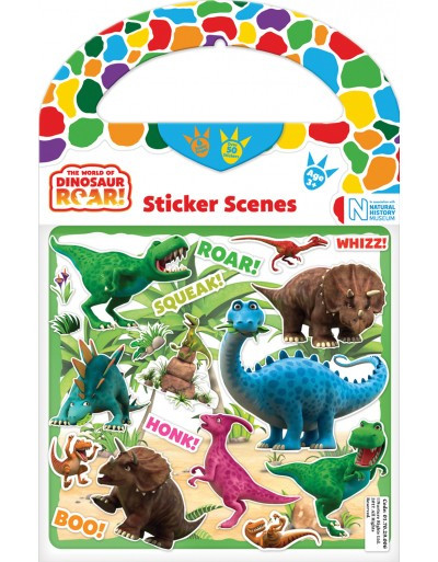 Dinosaurier Szenen Sticker 2