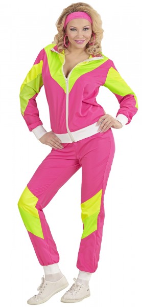 Pink funky jogging suit 5