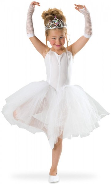 Ballerina Bianca Kinderkostüm Weiß