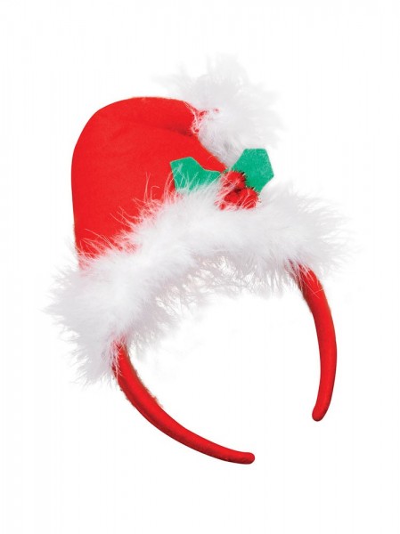 Little Santa Hat On Headband