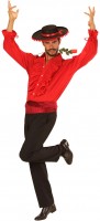 Anteprima: Camicia arricciata spagnola Carlos Red