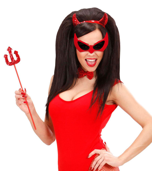 Devilish red sunglasses
