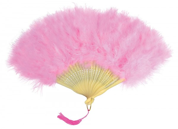 Feather Fan Pink