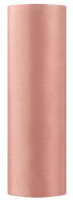 Tela de satén rosa Eloise 9m x 16cm