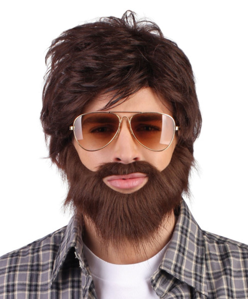 Alan Hangover-paryk med fuldt skæg