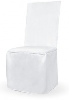 Aperçu: Housse de chaise de communion IHS blanc