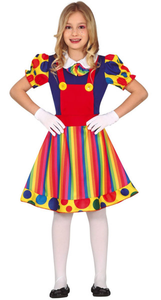 Happy Sandy clown costume for girls