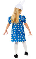 Oversigt: Miffy kanin pige kostume blå