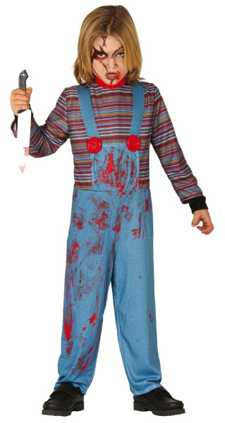 Killer doll Chucky child costume