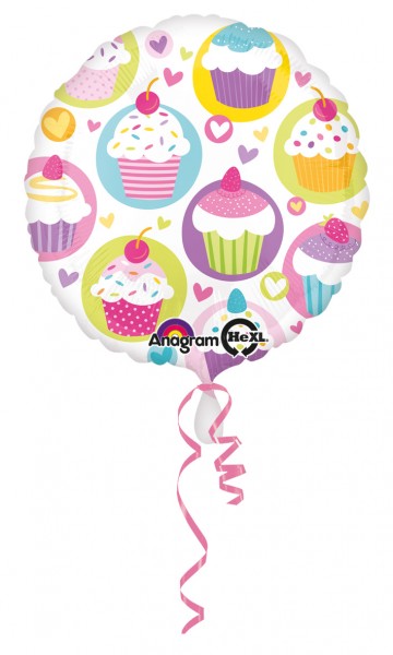Folienballon Cupcake Party