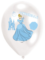 Vista previa: 6 globos de las princesas Disney 28 cm