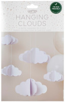 Anteprima: Appendiabiti da soffitto XX Natural Baby nuvole 3D