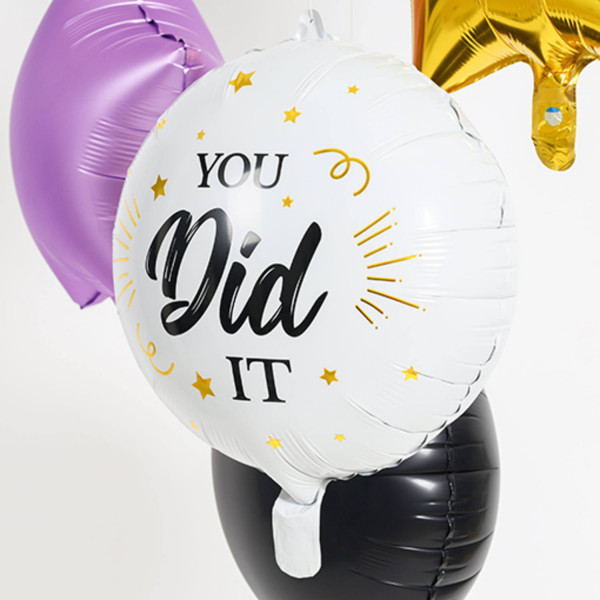 You did it Folienballon 45cm 3
