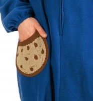 Oversigt: Voksen cookie monster kostume