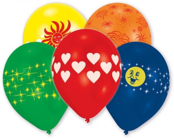 8 Fun In The Sky Luftballons