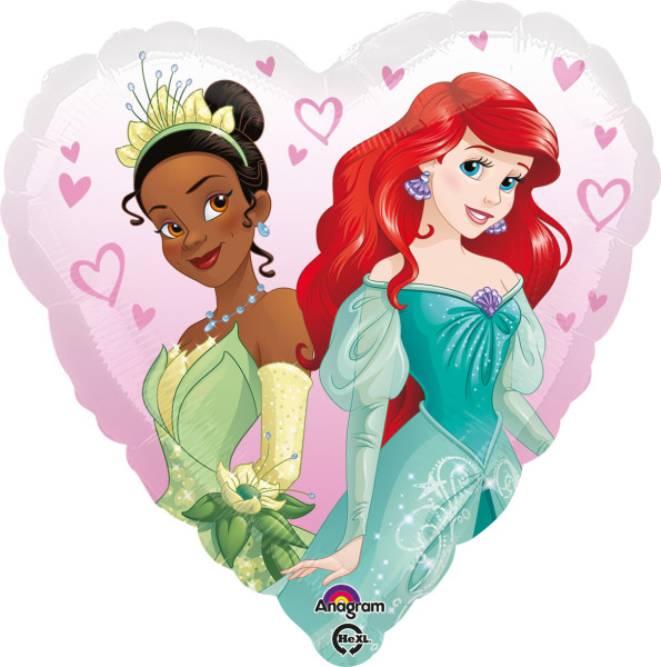 Hjärtaballong Disneyprinsessor