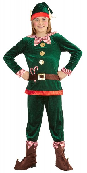 Costume enfant elfe de Noël Melvin