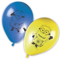 8 latex balloons Party Minion