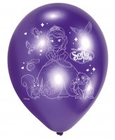 Vorschau: 6 Ballons Prinzessin Sofia die Erste