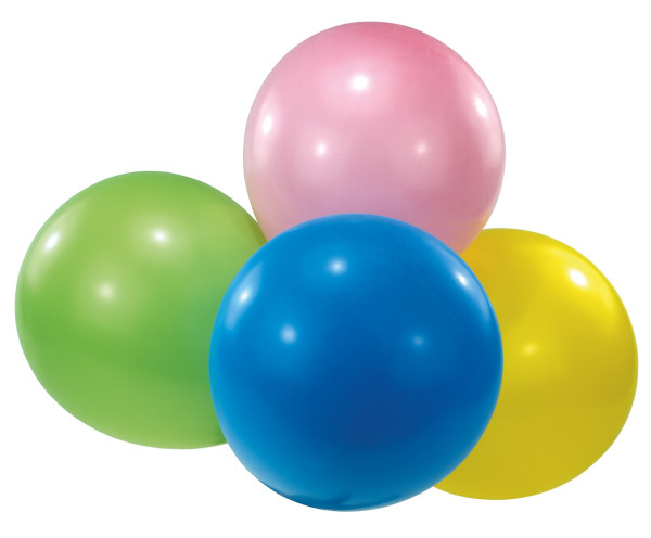 Set of 4 maxi balloons 41 cm