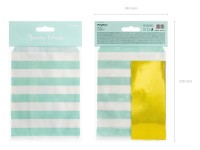 Preview: 6 candy party gift bags mint