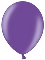 Anteprima: 100 palloncini viola metallizzato 23 cm