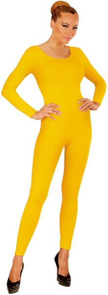Body de manga larga para mujer amarillo